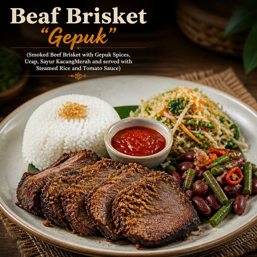 Beaf Brisket "Gepuk"